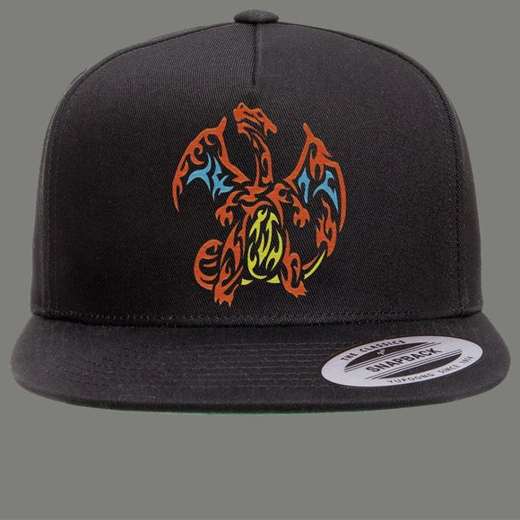 CHARZARD POKEMON TRIBAL PARODY INSPIRED ~ HAT - Picture 1 of 1